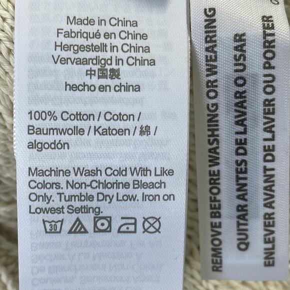 J Crew Long Cotton Cable Knit Mockneck Sweater Style BD709 - Picture 12 of 16